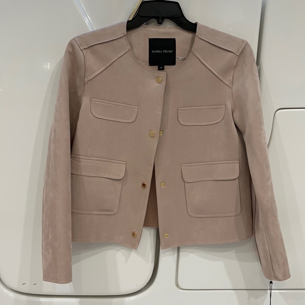 Ivanka Trump suede jacket